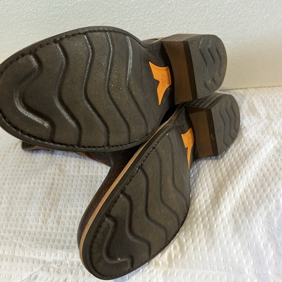 ARIAT Men's 10.5  Brown Leather Heritage Roughstock Western Cowboy Boots Pull On - Picture 12 of 12